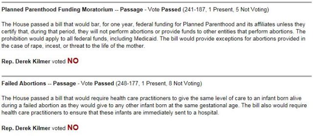 Kilmer Abortion Ban 092115